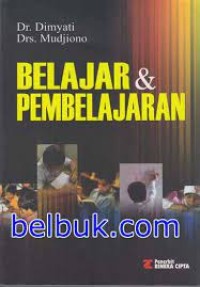Belajar dan Pembelajaran