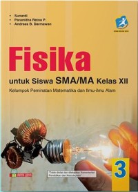 Image of Fisika 3 untuk Siswa SMA/MA Kelas XII