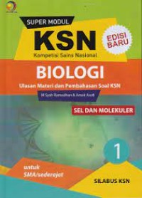 Image of Super Modul KSN SMA Biologi (Jilid Lengkap)