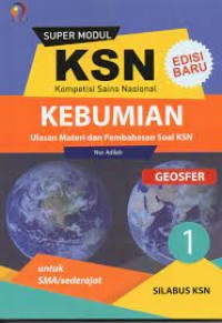 Image of Super Modul KSN SMA Kebumian (Jilid Lengkap)