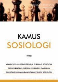 Kamus Sosiologi