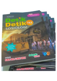 Image of Detik-detik TKA Sosiologi Untuk SMA/MA/SMK/MAK
